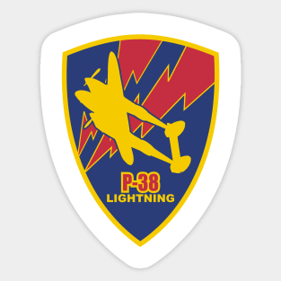 P-38 Lightning Sticker